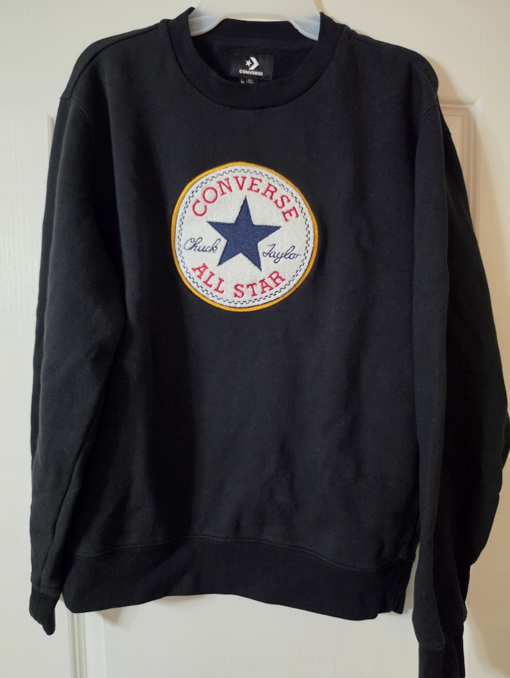 Converse Black Crewneck Sweatshirt